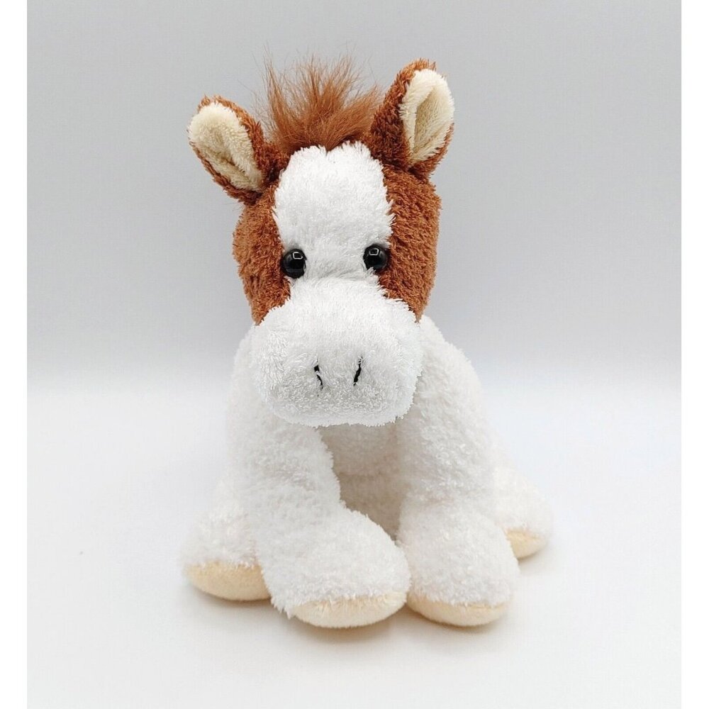 Mary Meyer Sweet Rascals Brown White Horse Pony Plush Stuffed Animal 8”